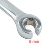 sourcing map Repair Tools Auto Anti-slip Double Ended Flare Nut