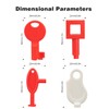 Call Point Tets Keys 16 Pcs Set, Mellbree Fire Alarm
