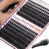 Kiromiro Fluffy Lash Clusters Volume 8-20mm DIY Individual Lash Extensions