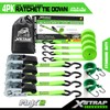 XSTRAP STANDARD Ratchet Tie Down Straps 4Pk 15Ft 1500Lb Break