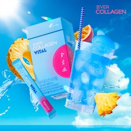 Ever Collagen Vital 1-month Collagen + Vitamins in Water / 에버콜라겐 바이탈 1개월 물에 타먹는 콜라겐 + 비타민