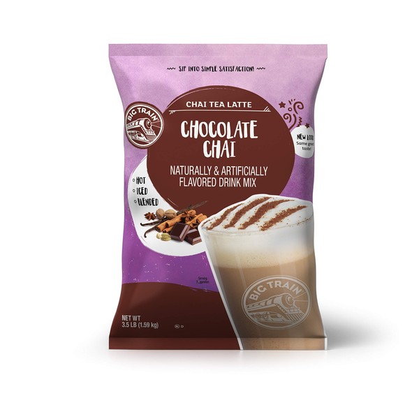 Big Train Chai Tea Latte, Chocolate, 56 Ounce, Powdered Instant
