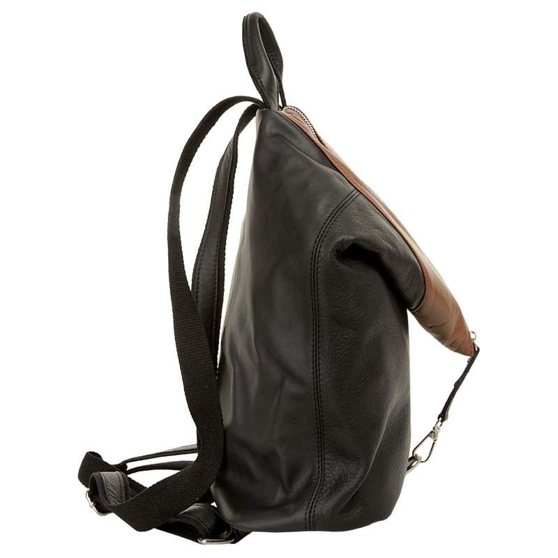 Cluty 020457 Women's Genuine Leather Backpack, Daypack, City Bag with