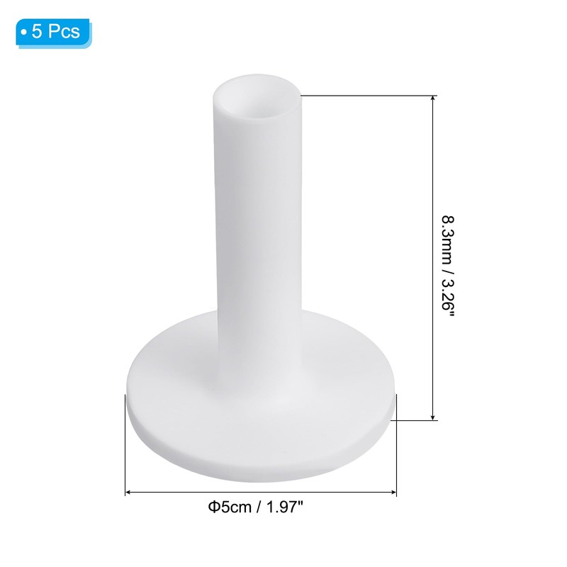 PATIKIL 5 Pack 3.3" Rubber Golf Tees Tall Practice Training