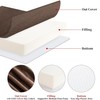 HOMBYS Foam Recliner Chair Cushions for Elderly, 4" Thick Chair
