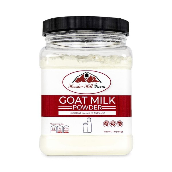 Goat Milk Powder by Hoosier Hill Farm, 1 Pound (Pack of 1)