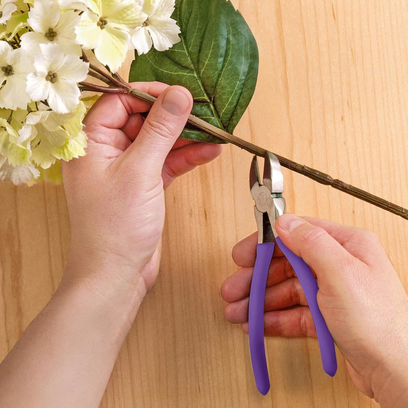 FloraCraft Floral Wire Cutter 6.5 Inch Purple