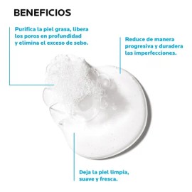 Gel Microexfoliante La Roche Posay Effaclar Piel Grasa 400ml de Día y Noche