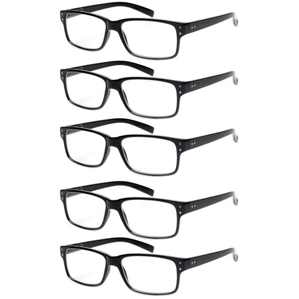NORPERWIS NORPERWIS Reading Glasses 5 Pairs Quality Readers Spring Hinge