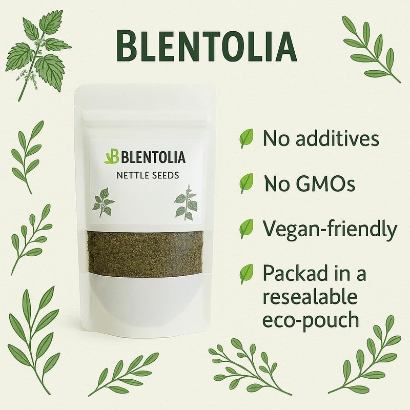 Blentolia Nettle Seeds – 100% Natural & Raw – Supports
