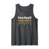 San Diego Vaqueros Football Lines HS Tank Top