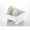 Richell Totono N Dish Stand for Drawers, Wide, White, 11.0