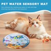 Cat Water Mat,Thickened Play Mat Water Toys for Cats |