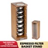 53/54mm Espresso Filter Basket Stand Compatible with Portafilter Filter Basket