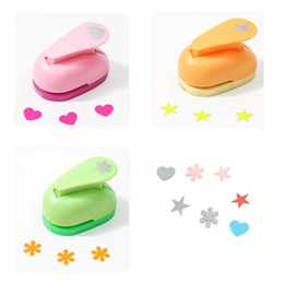 3 PCS Different Flower Punch,Scrapbook Paper Punch, Scrapbook Paper Craft Supplies,DIY Handmade Hole Punching Machine