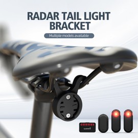 Bike Taillight Bracket, Saddle Seat-Post Mount Compatible with Garmin Varia RTL510 RTL515 RVR315 Radar Light