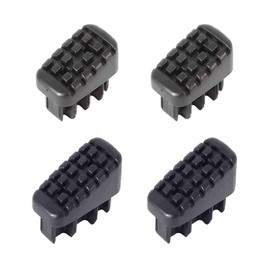 Hailo 991-5311 Foot Caps 2x 35 x 20/43 x 20 up to 01/2015 Black (Pack of 4)