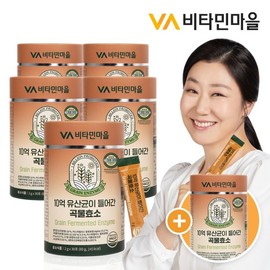 Vitamin Village 5+1 Vitamin Village 5+1 box of grain enzyme containing 1 billion lactic acid bacteria, 180 packets in total / 5+1 비타민마을 10억 유산균이 들어간 곡물 효소 5+1박스 증정 총180포