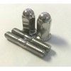 Motorcycle Scooter ATV Exhaust Studs And Nuts - 6mm
