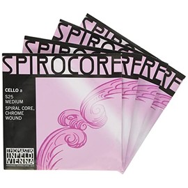 Spirocore Spirocore Cello Strings, A Line, D Line, G Line, C Wire, Set of 4 Types, 4/4 S31 (Set Contents: S25, S27, S28, S29)