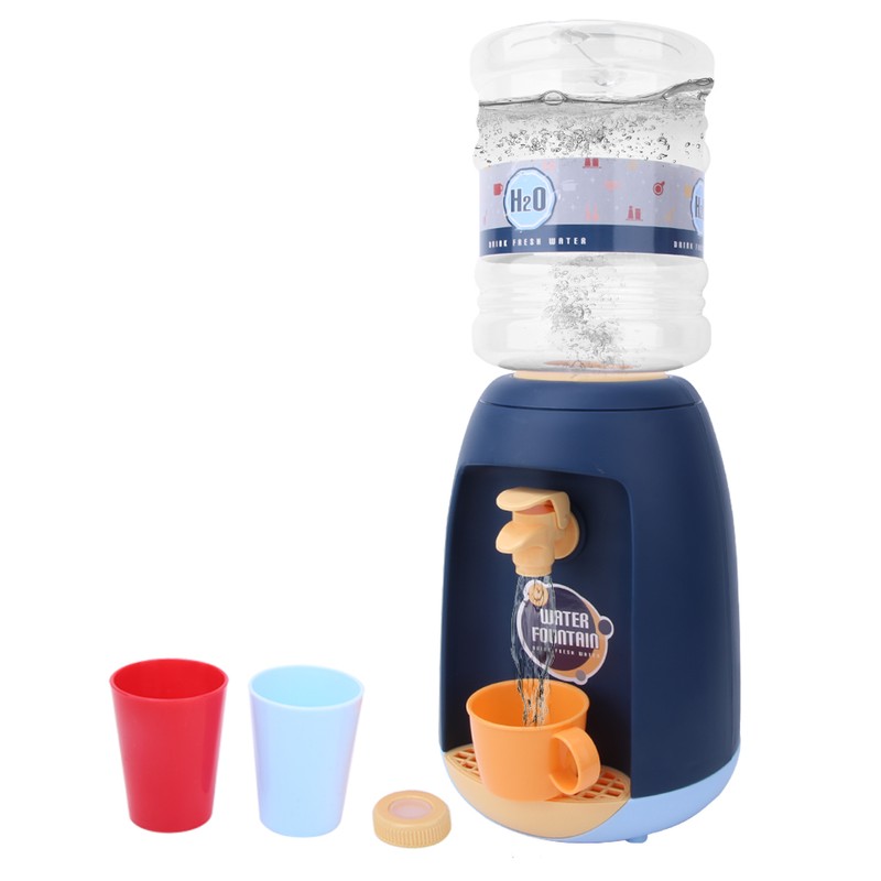 Simulation Water Dispenser Drinking Fountain Furniture Kitchen Girls Pretend Play
