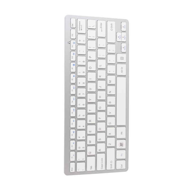 Keyboard Mouse Set 2.4G Wireless 78 Keys USB Thin Etched