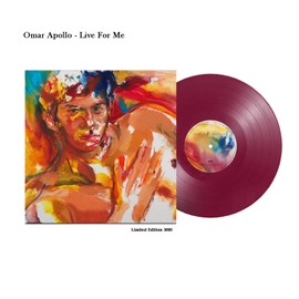 Omar Apollo - Live For Me Exclusive Limited Edition Fruit Punch Color Vinyl LP Record #3000 Copies