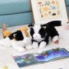 MorisMos Cat Teddy Set, 2pcs 42cm Realistic Kitten Soft Toy,