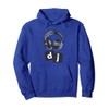 DJ with Headphones (Vintage) Pullover Hoodie