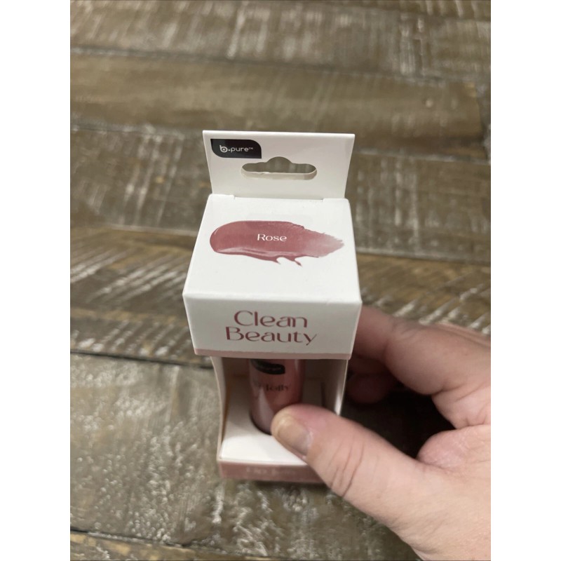 Pure B Pure Clean Beauty Lip Jelly Rose