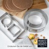 Moritz & Moritz Baking Frame Set, Round, Diameter 5-10 x