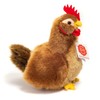 Teddy Hermann Plush Hen Brown 16cm
