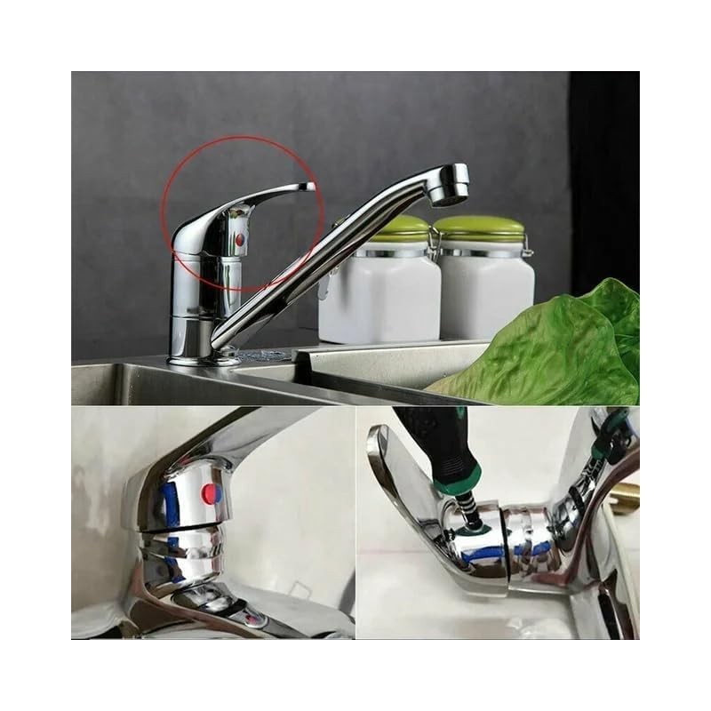 Cldaisy 1 set di maniglie di ricambio per rubinetto miscelatore