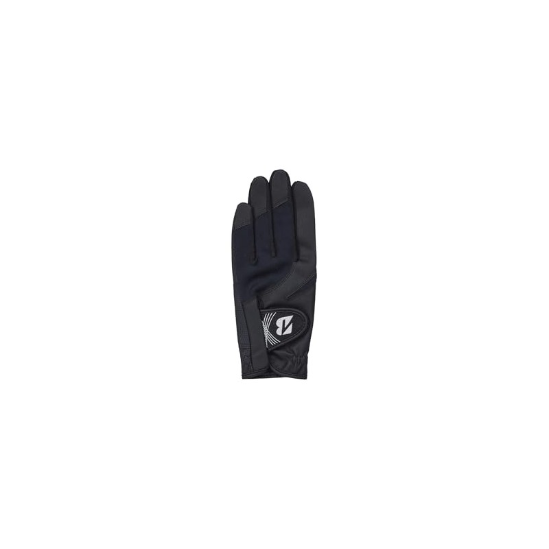 Bridgestone GL25L3BK20 Golf Gloves, Fit Lady, Black, Left Hand, 7.9