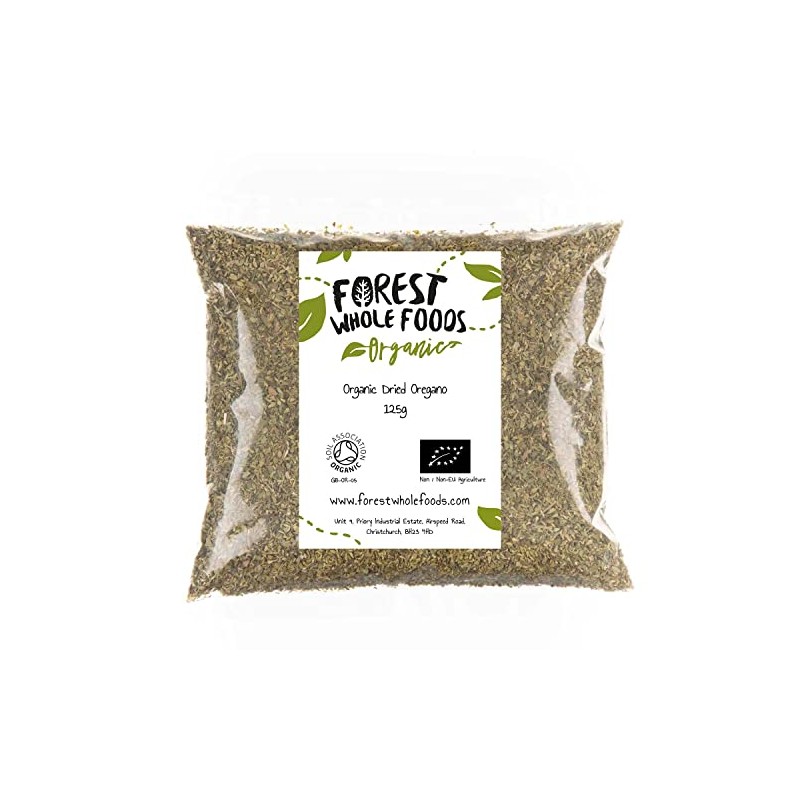 Forest Whole Foods Organic Dried Oregano (125g)