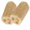 HealthGoodsIn - Esponja de baño natural de lufa orgánica, juego