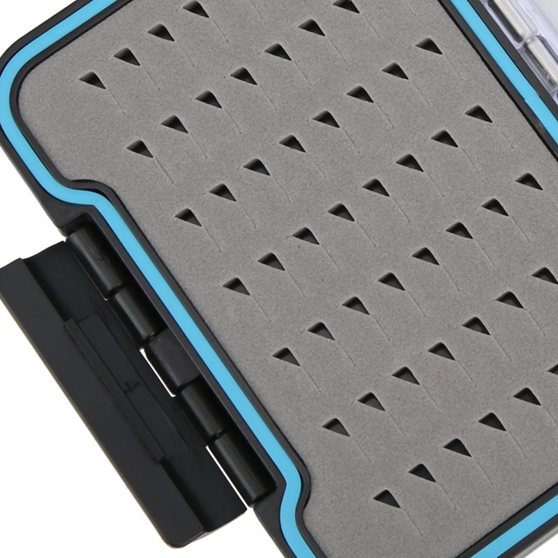 Fly Fishing Box PP Double Side Waterproof Flies Organized Storage