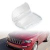 Anzios Left Right PC Transparent Lens Headlight Covers Compatible for