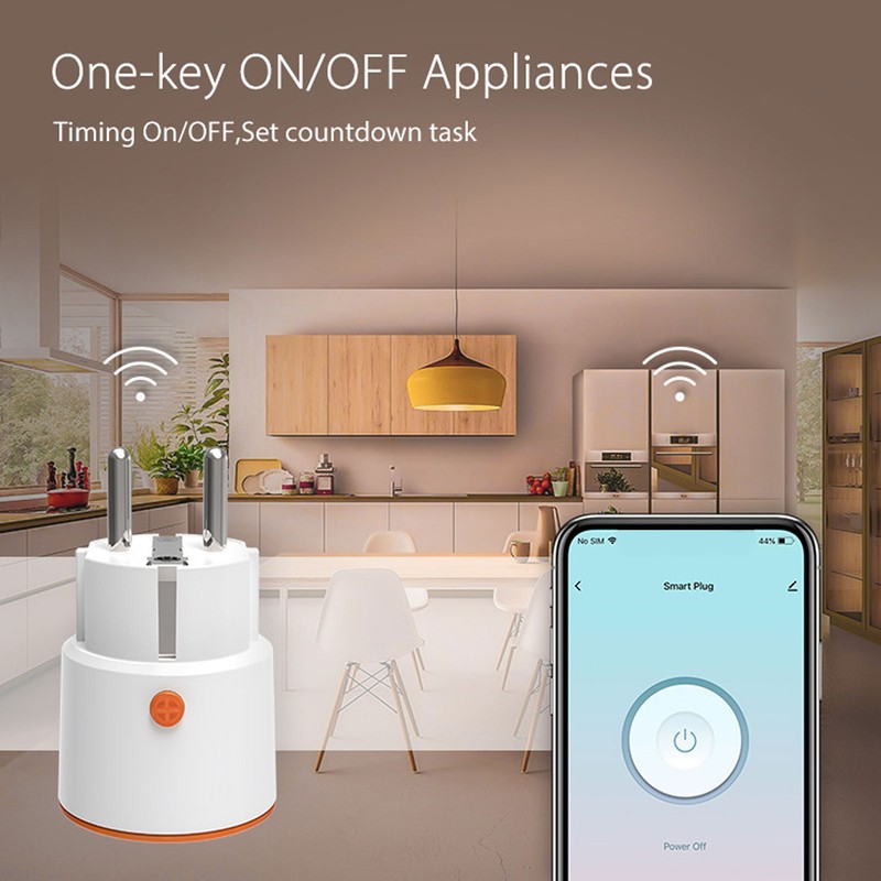 for ZigBee 3.0 Power Plug Voice Control Stable Connection 16A