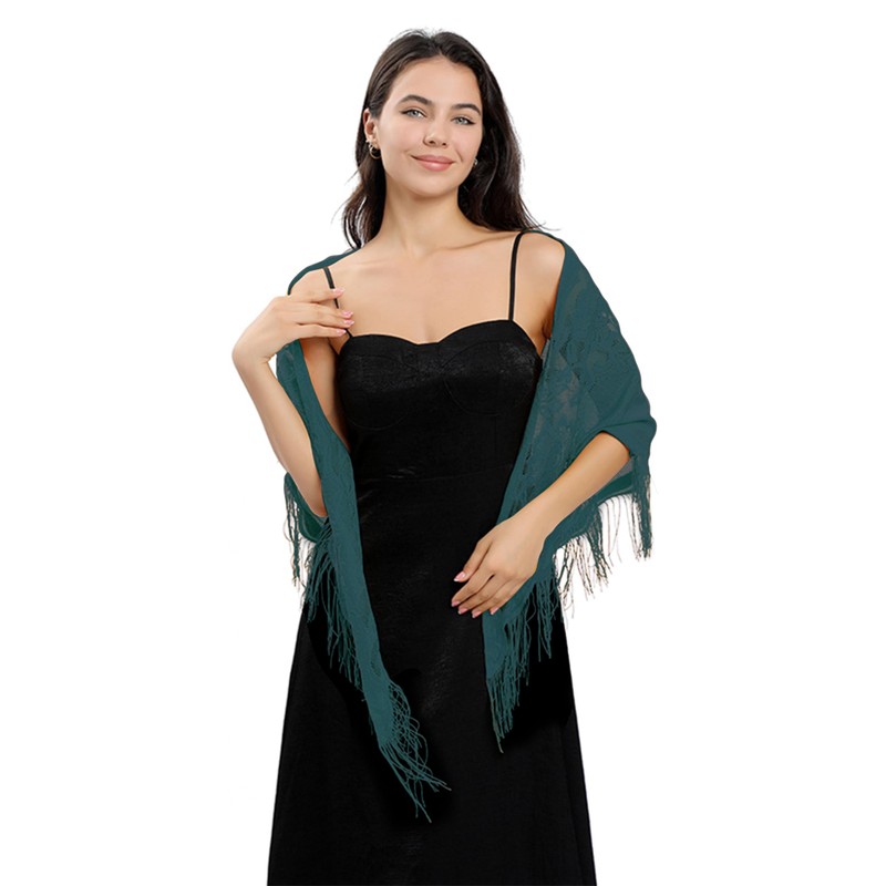 FAIRYGATE Wraps Womens Floral Lace Shawls and Wrap for Evening