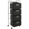 Storage Rack Unit Black and Silver, Home & Garden, Household