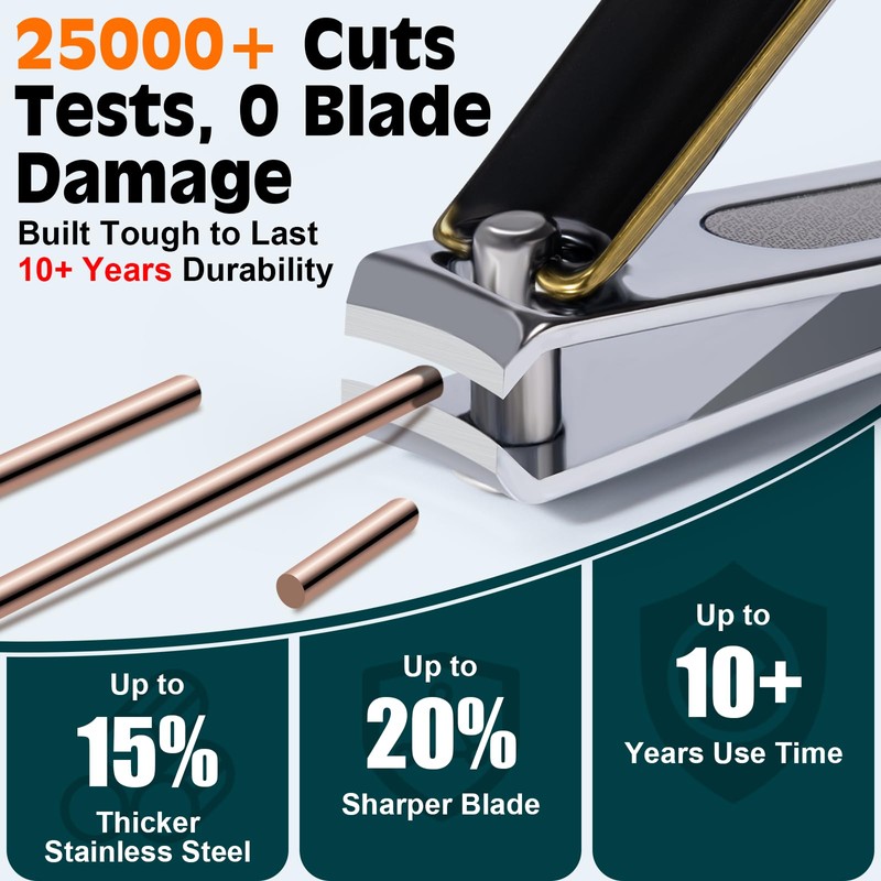 Nail Clippers Set Fingernail Toenail Clipper Trimmer Kit