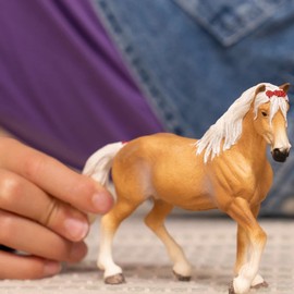 SCHLEICH 13950 Haflinger Mare Horse Club Toy Figurine for children aged 5-12 Years