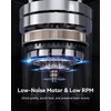 MOKKOM Professional 64mm Flat Burr Coffee Grinder with 100 Grind