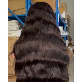 Ready to Ship Raw Cuticle Aligned Pre Plucked bob Wig Human Hair HD Lace Front Glueless 100% Human Hair Wigsstyle: Natural Wave, stretched length: 10 inches, Lace Size: 13x4