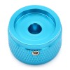 Unbranded 4pcs Blue Guitar Knobs Aluminum Alloy Volume Audio Potentiometer