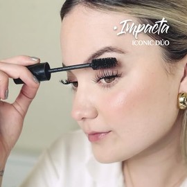 AVELINA COSMETICS - My Lash Kit, incluue 1 Máscara de Pestañas Volumen Intenso 13gr, 1 Mácara de Pestañas Alargado Extremo 13gr, 1 Rizador de Pestañas