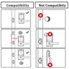 Keyless Entry Auto Door Lock, Smart Deadbolt Lock with Door