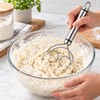 Stainless Steel Dough Whisk for Bread & Baking –Manual Dough