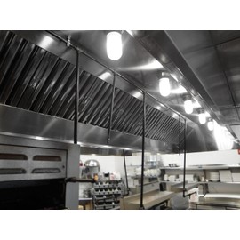 TrueCraftware- 25" W x 20" H Stainless Steel Commercial Kitchen Hood Filter - Restaurant Hood Filters Range Hood Filter Range Hood Baffle Grease Filter for Restaurant Kitchen Exhaust Hoods